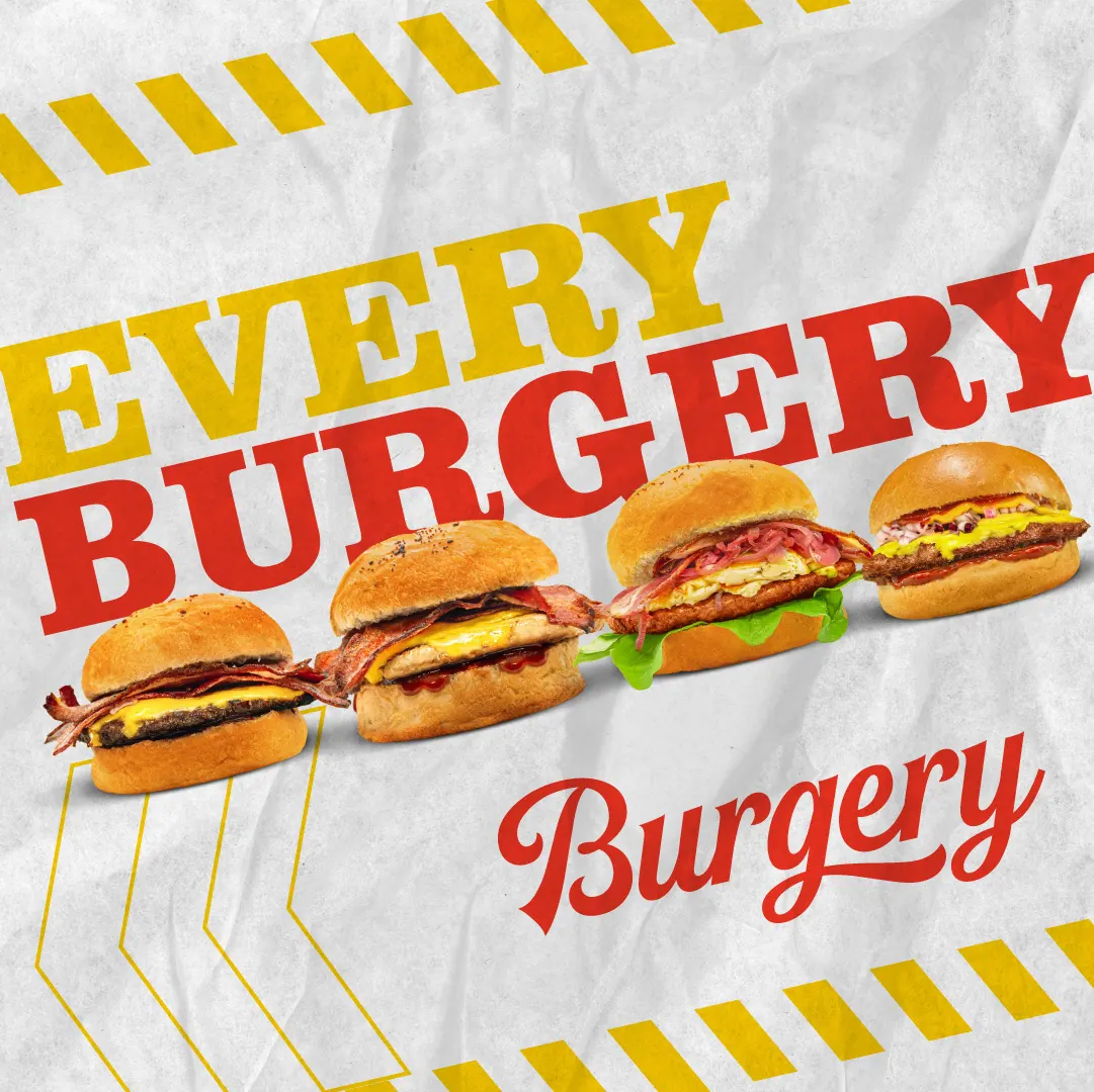 Pieza gráfica de Burgery