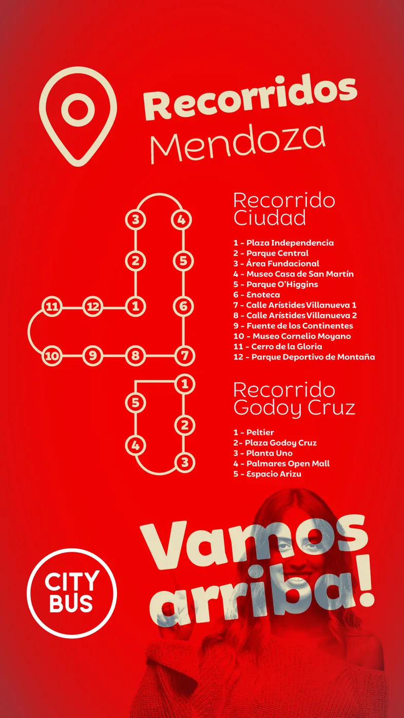 Pieza gráfica de CityBus — 2ª etapa