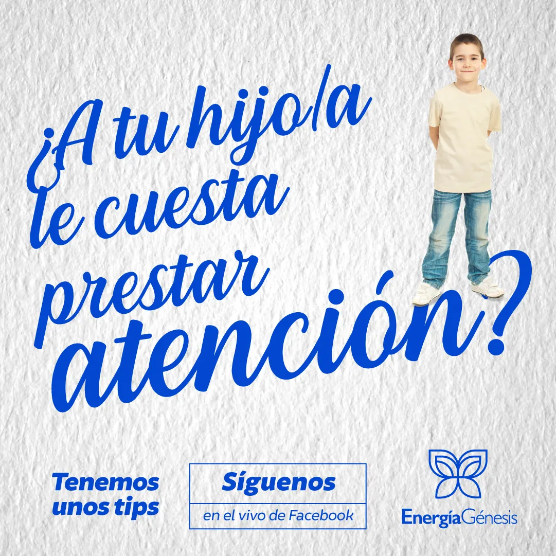 Pieza gráfica de energia Génesis