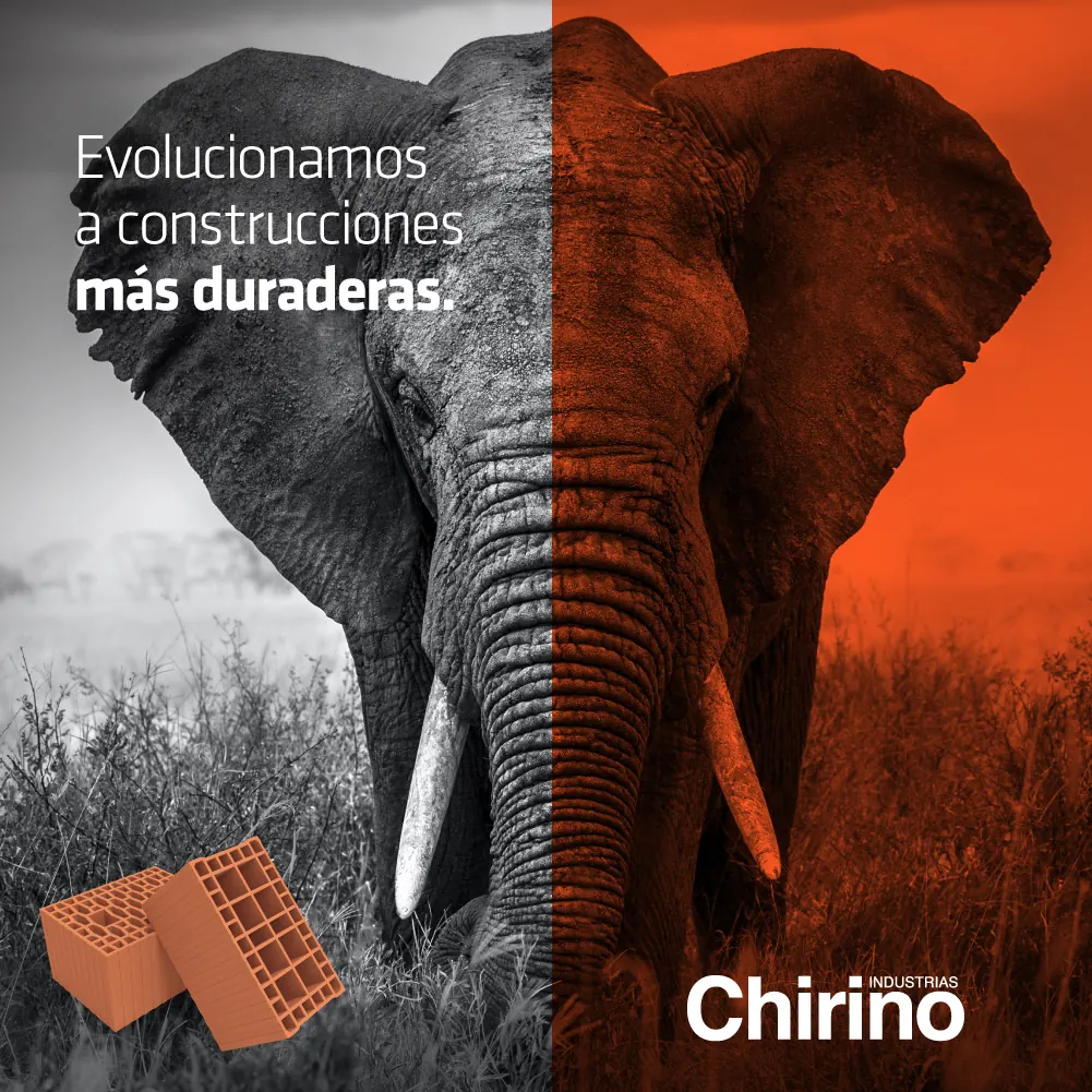 Pieza gráfica de Industrias Chirino
