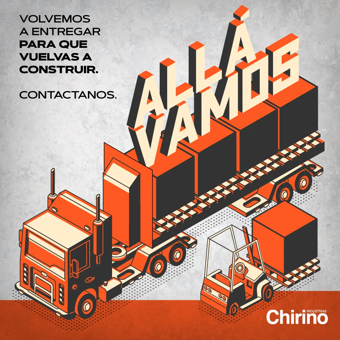 Pieza gráfica de Industrias Chirino