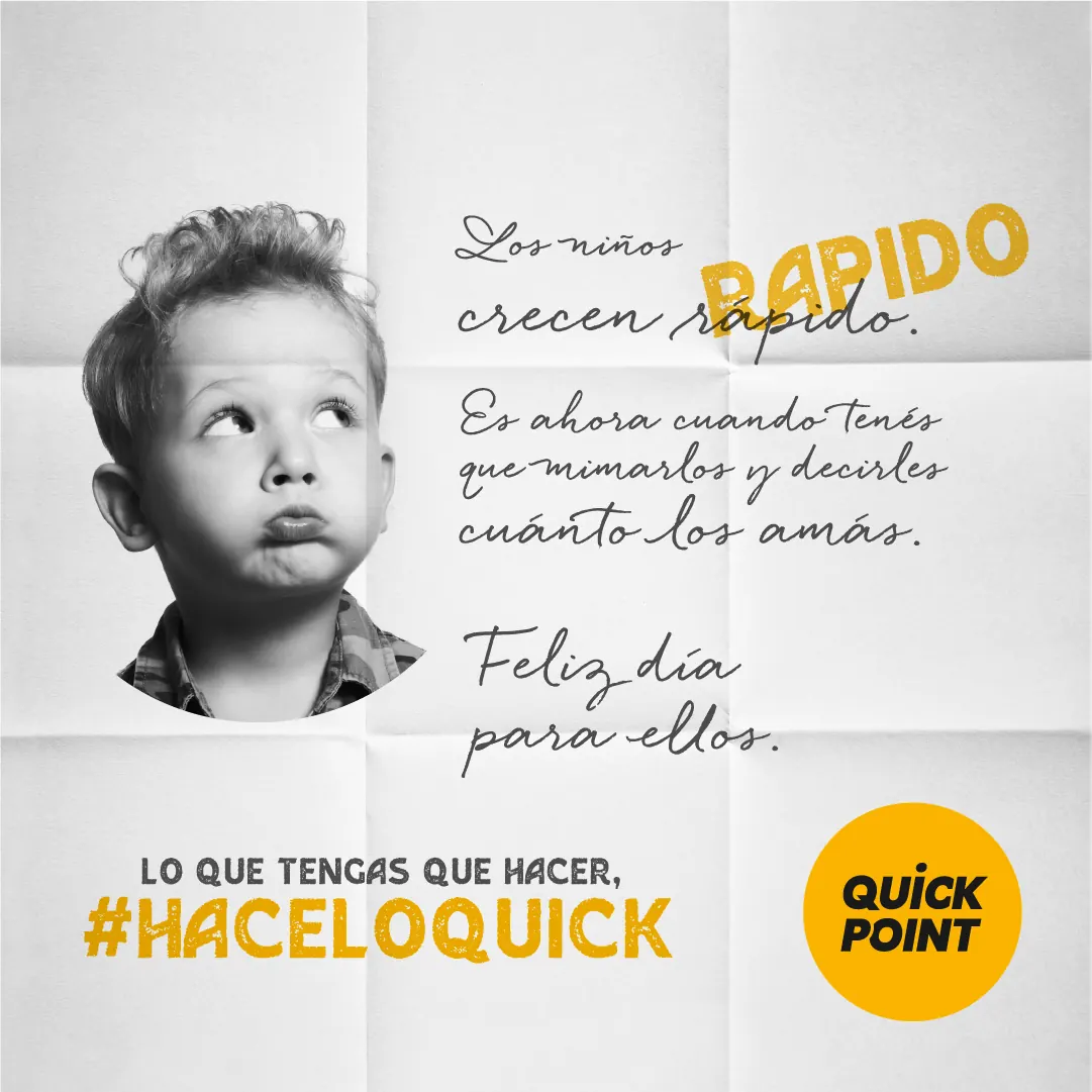 Pieza gráfica de Quick Point